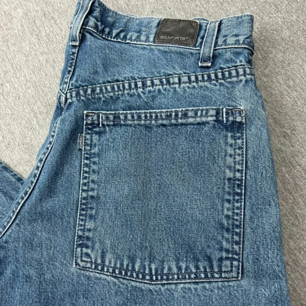 Levi's Silvertab Baggy Fit Jeans Mens 32x30 Medium Wash Denim Pants Y2K 2001